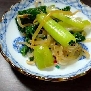 レンジで簡単！小松菜のナムル